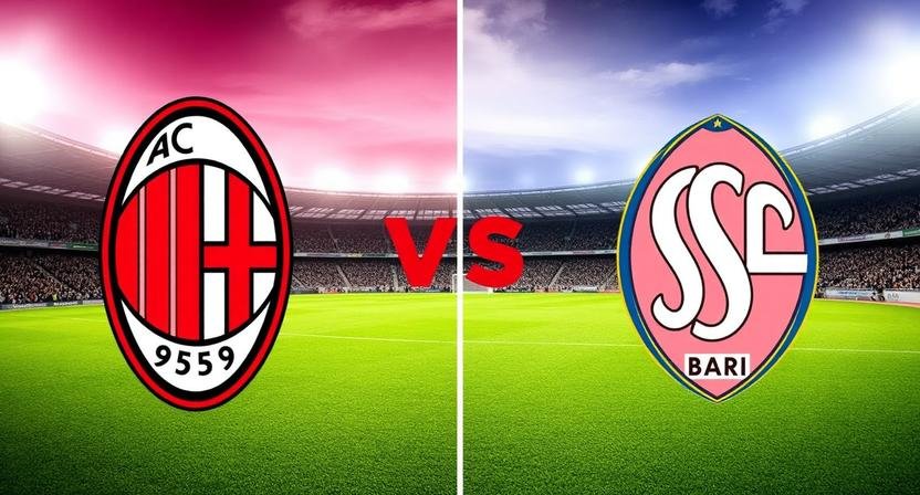 AC Milan vs SSC Bari timeline